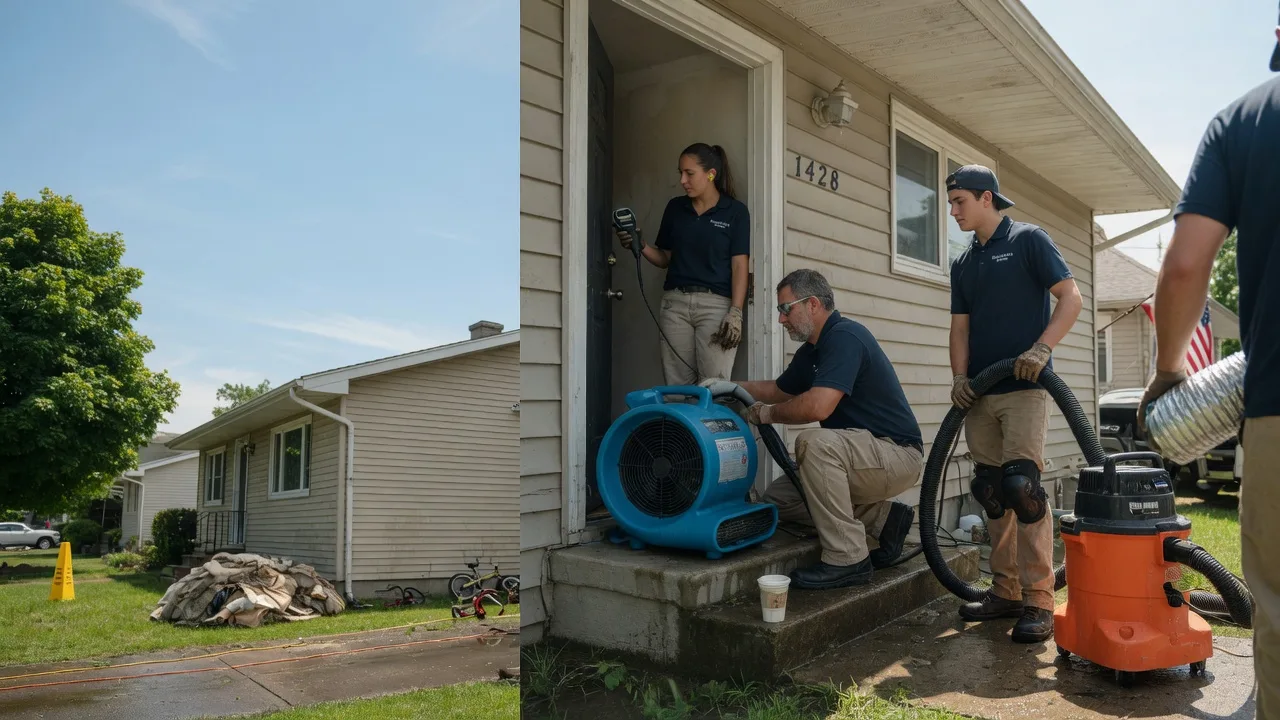 Water Damage Restoration in Hallieford, VA near me